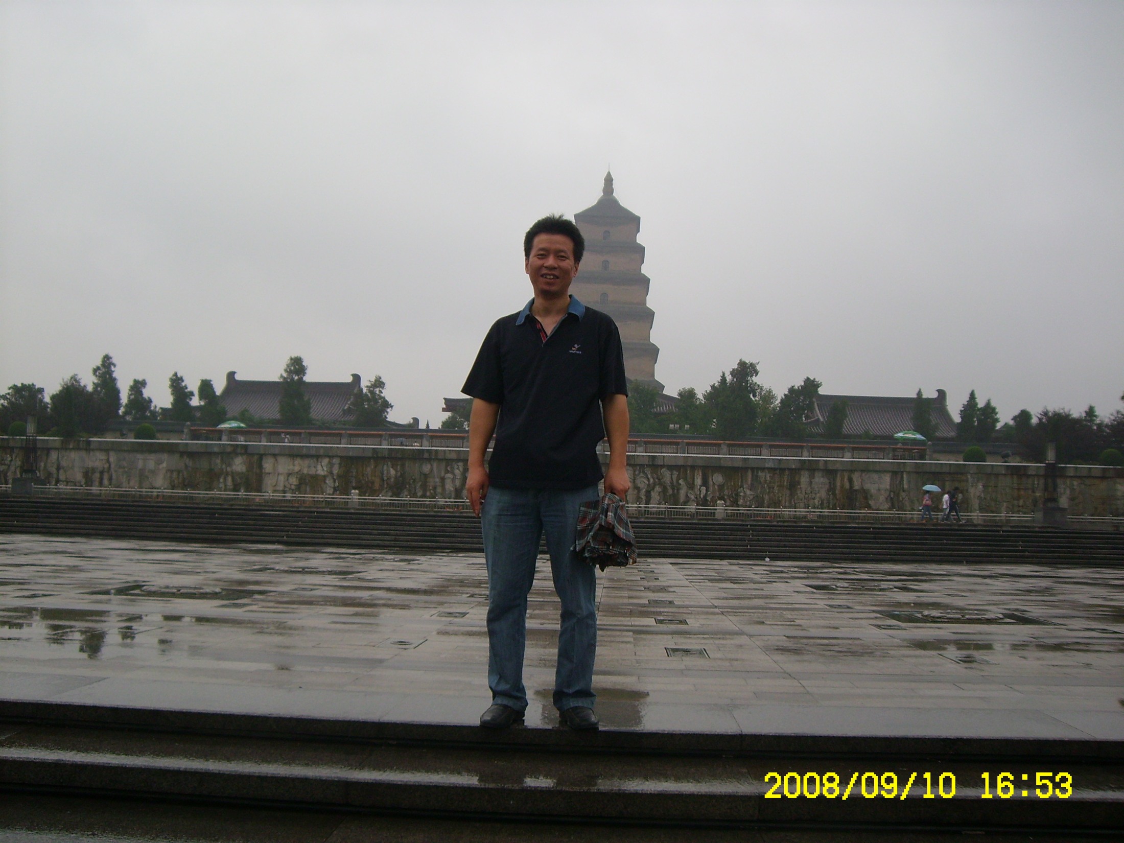 2008年，大雁塔前